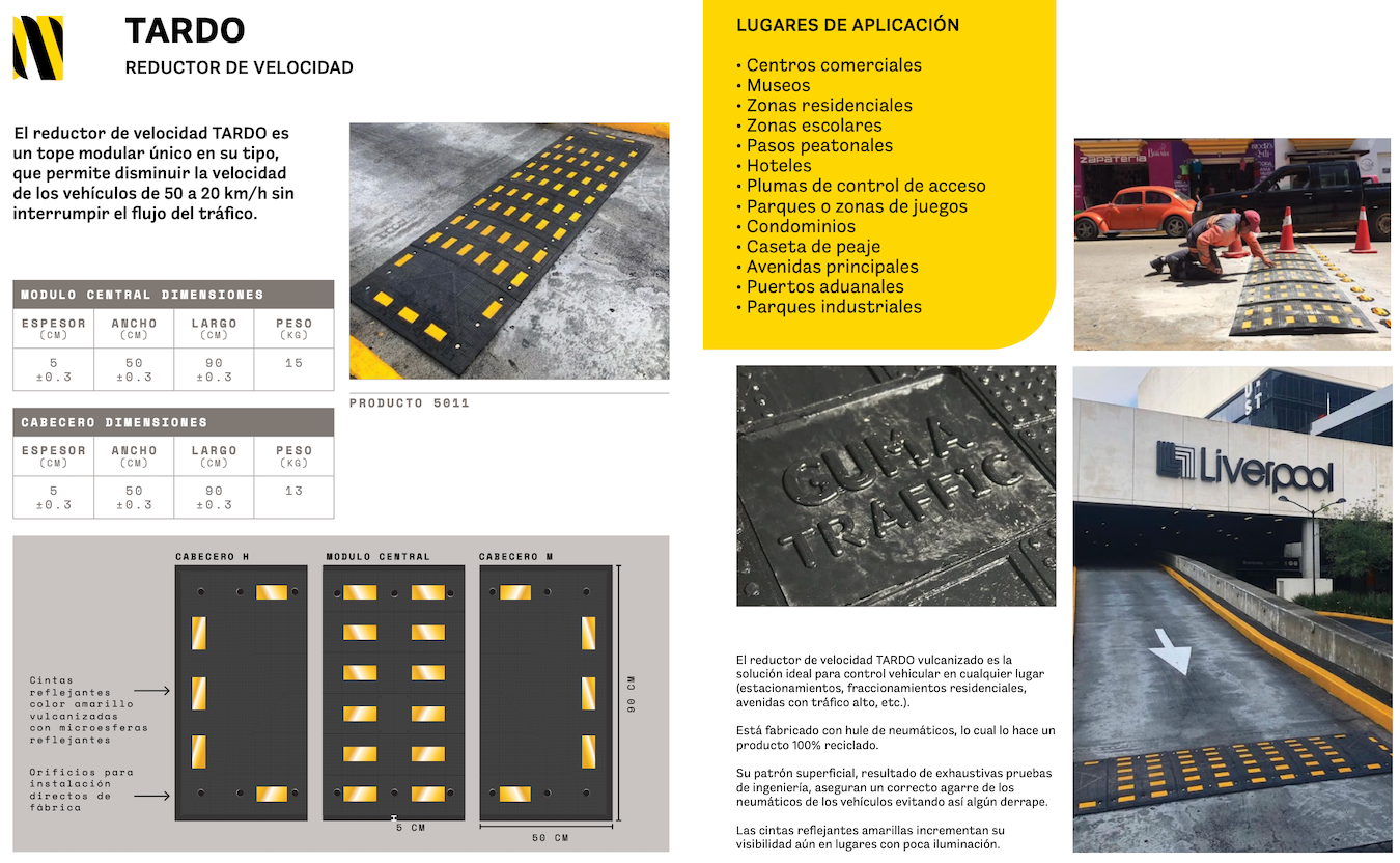 TARDO - REDUCTOR DE VELOCIDAD